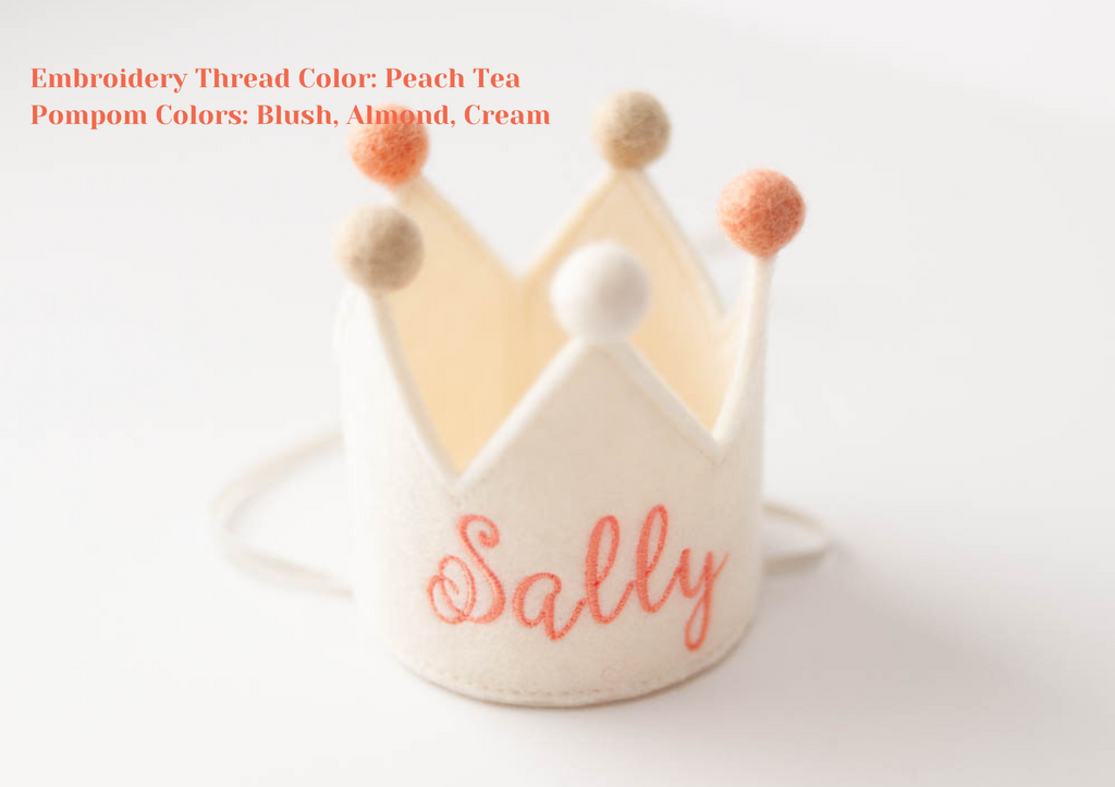 whimsical baby birthday hat